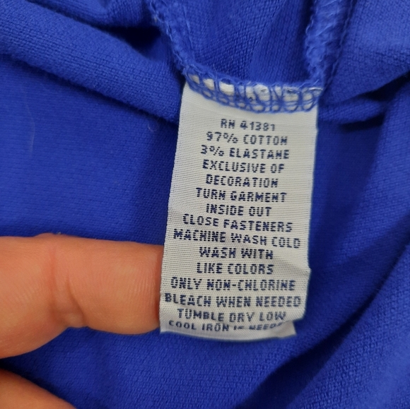 Ralph Lauren Polo Royal Blue Short Sleeve Polo Shirt Size XL Men's - Picture 6 of 6
